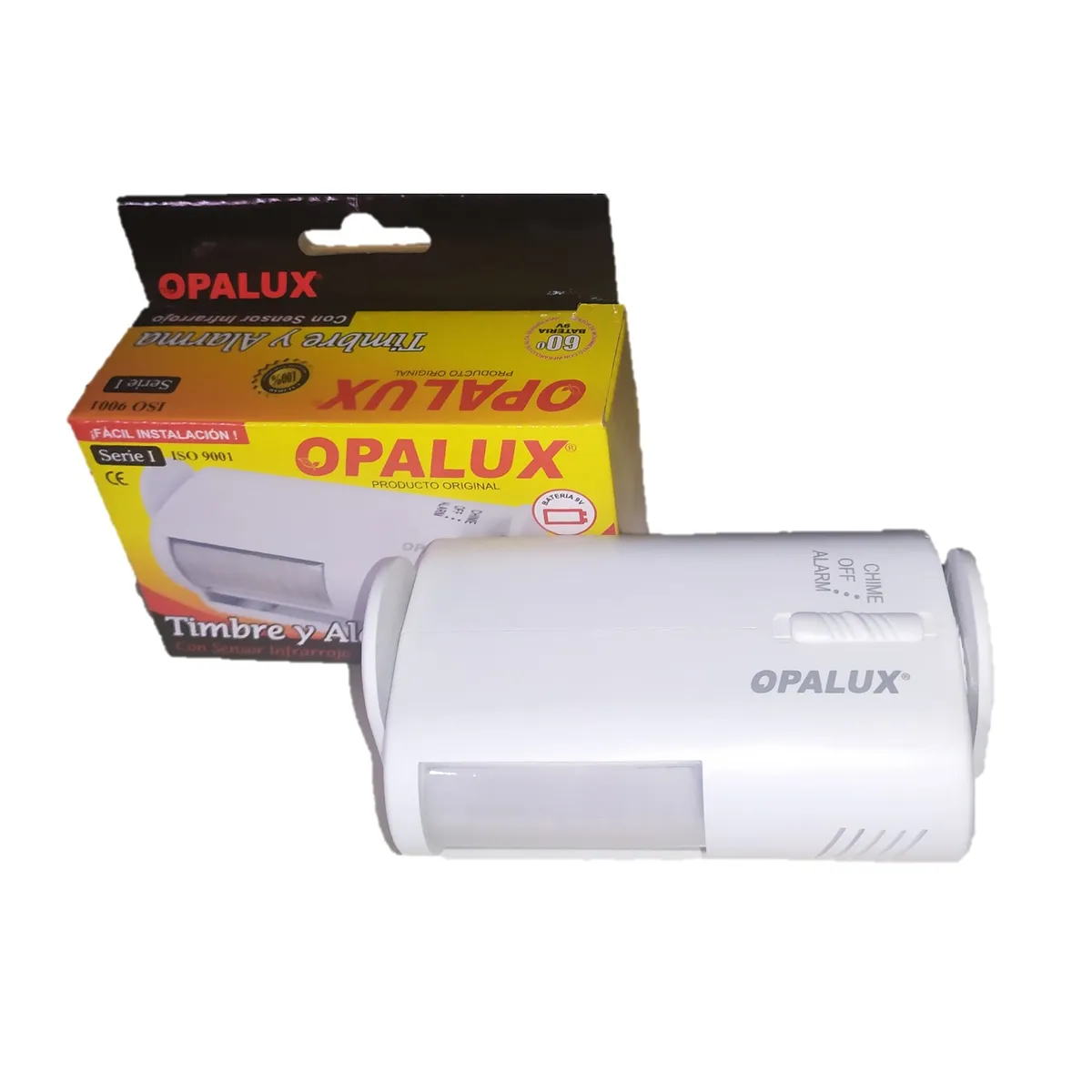 OPALUX - Sensor De Movimiento Con Timbre Y Alarma Opalux St-96