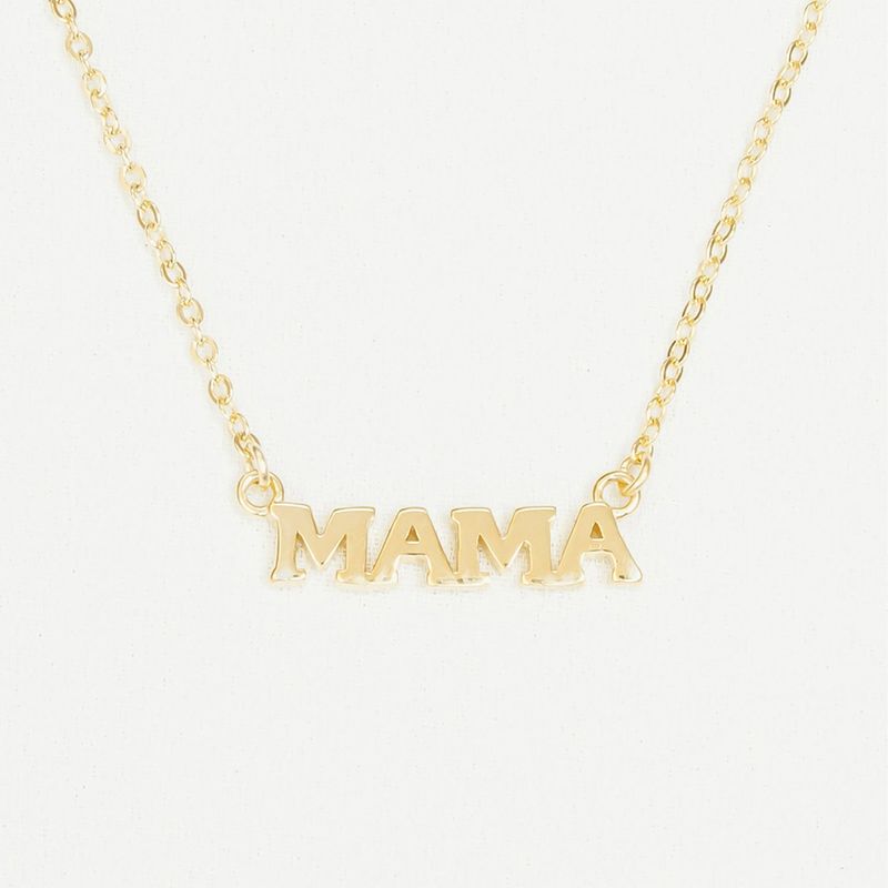 NATHALIE BIRD - COLLAR MAMA CLASSIC GOLD