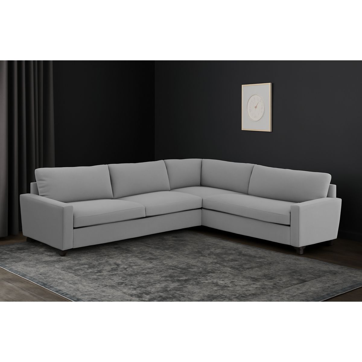 GENERICO - Seccional Derecho 4 Cuerpos Glint - Gris