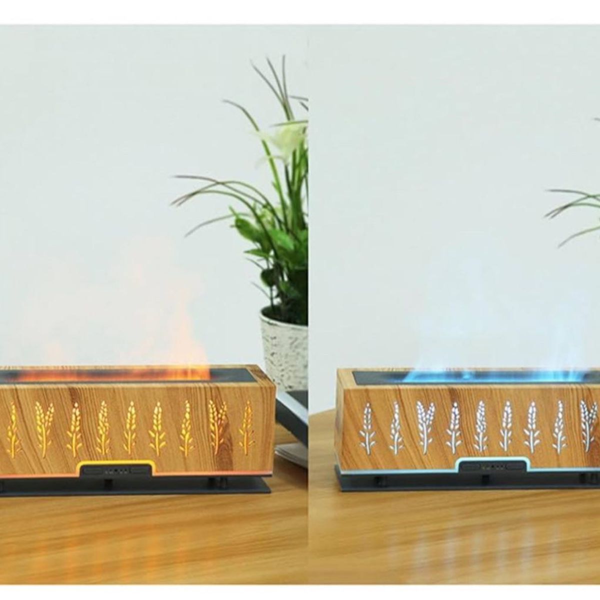 GENERICO - Humidificador Difusor En Forma De llama