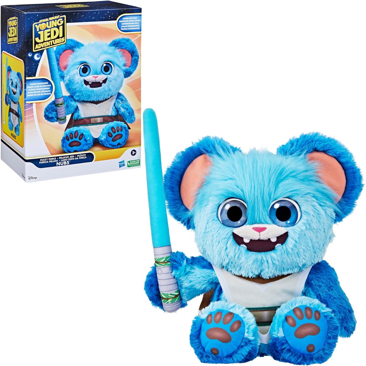 HASBRO - Peluche Young Jedi Adventures Fuzzy Force Nubs - Star Wars