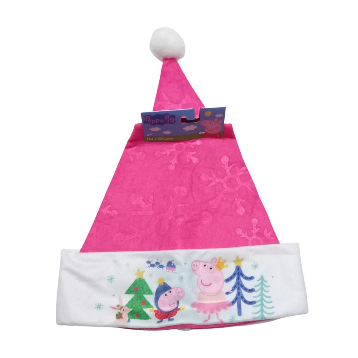 PEPPA PIG - Gorro navideño Peppa Pig - Adulto