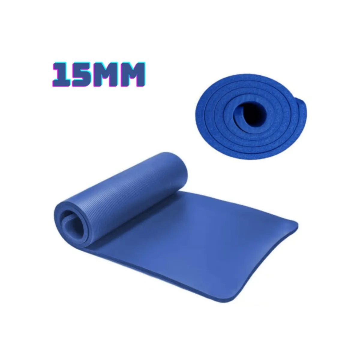 GENERICO - Colchoneta Mat de yoga de 15Mm