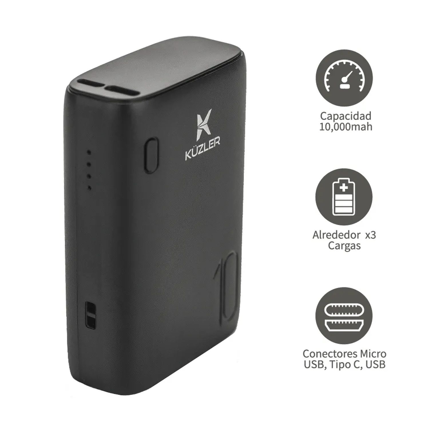 Cargador Portátil Kuzler ANKE-002 10000 mAh KUZLER - Main Image