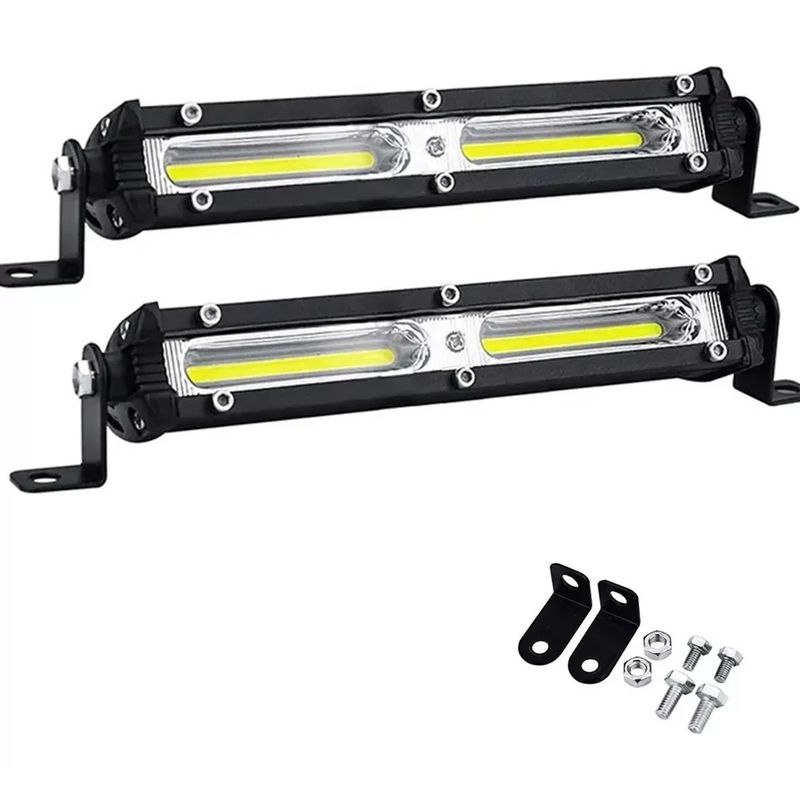 GENERICO - Par Luz De Trabajo Led Del AutomÃ³vil Luz Auxiliar 7 Pulgadas