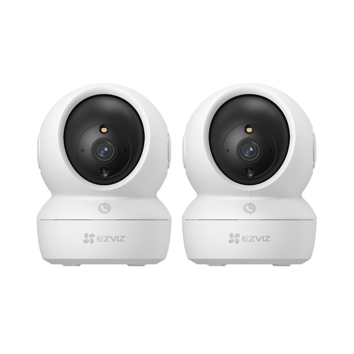 EZVIZ - Kit de 2 cámaras seguridad full hd para interiores H6C-Pro-2MP Ezviz