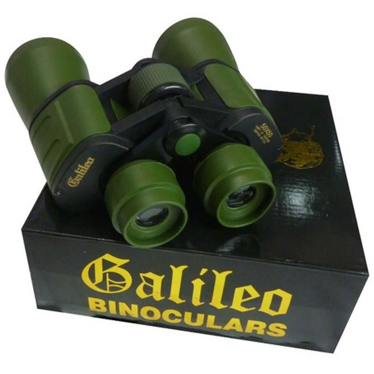 GALILEO - Binocular Galileo 50x50 Largo Alcance Nitidez Para Camping Verde