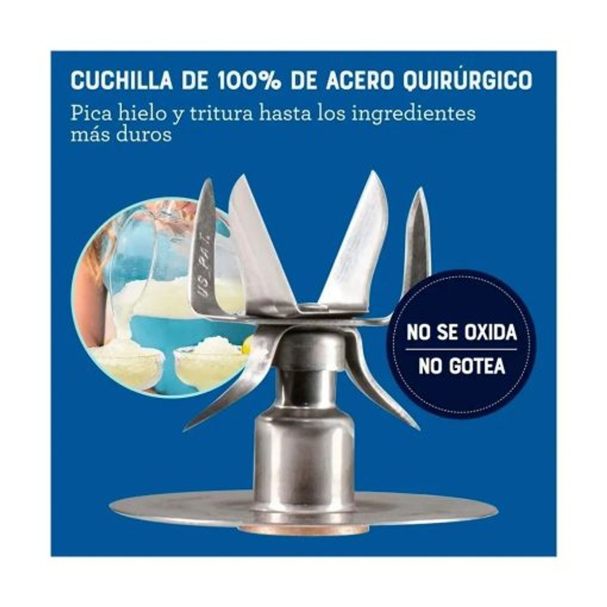 OSTER - Licuadora Oster® con tecnología reversible 3 velocidades más pulso BLSTPEG CRT