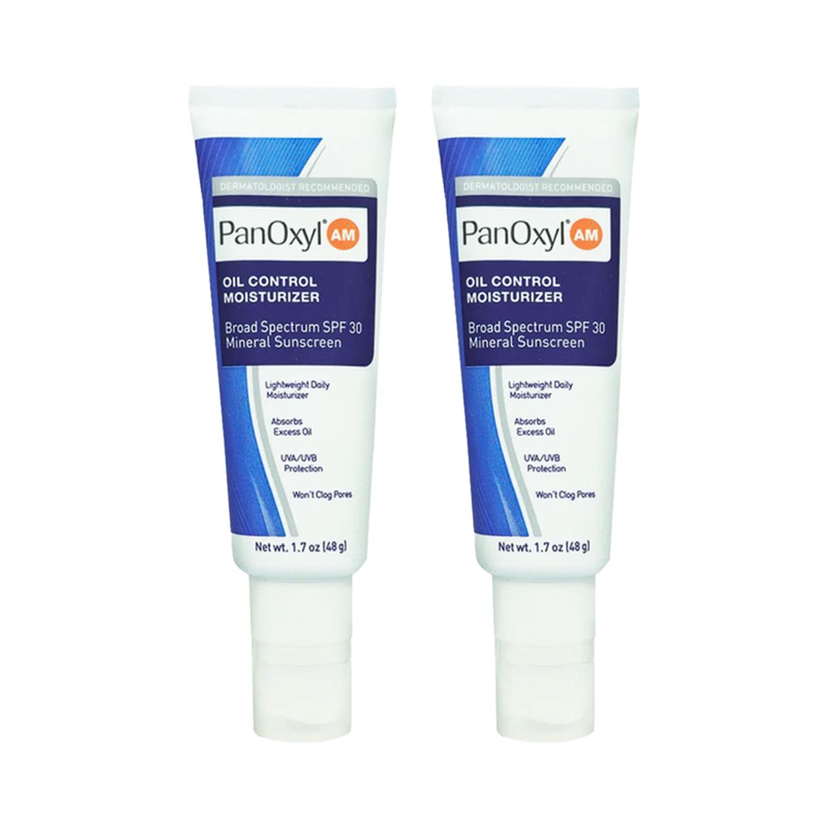 PANOXYL - Crema Hidrante Oil Control Acné SPF30 Panoxyl AM 48Gr 2 Unidades