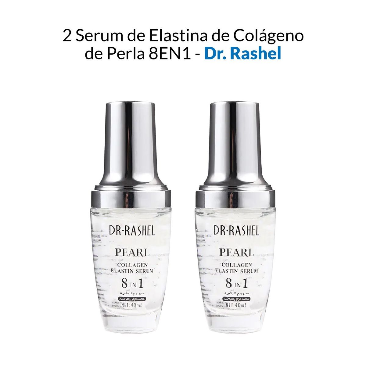 GENERICO - Suero De Elastina De Colágeno Perla 8En1 40ml Dr Rashel 2 Unidades