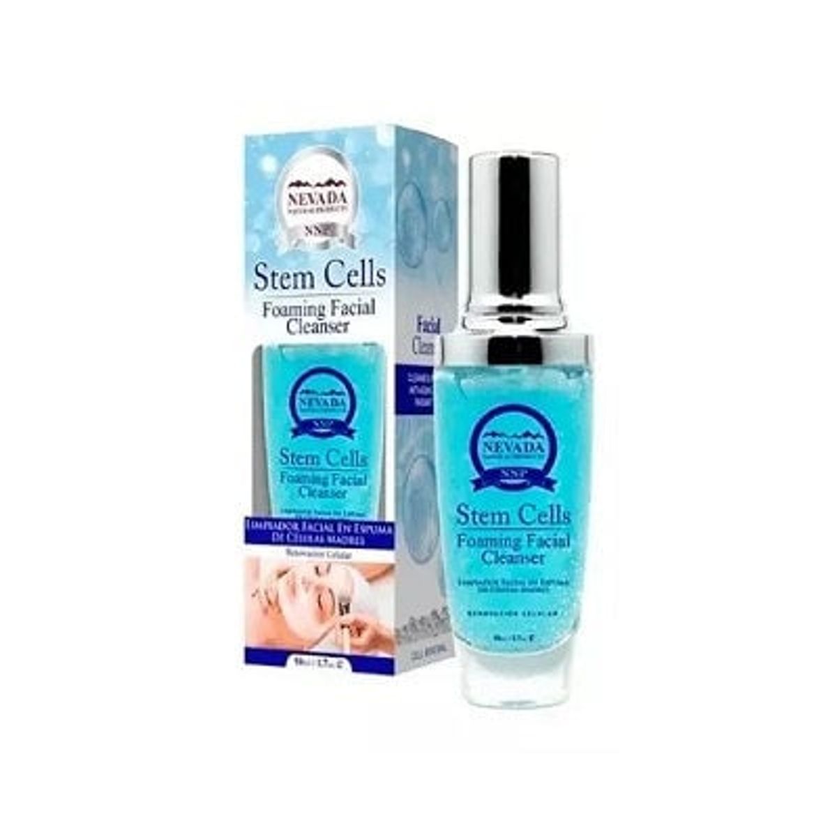 NEVADA NATURAL PRODUCTS - Limpiador Facial En Espuma De Celulas Madres Nevada 50ml