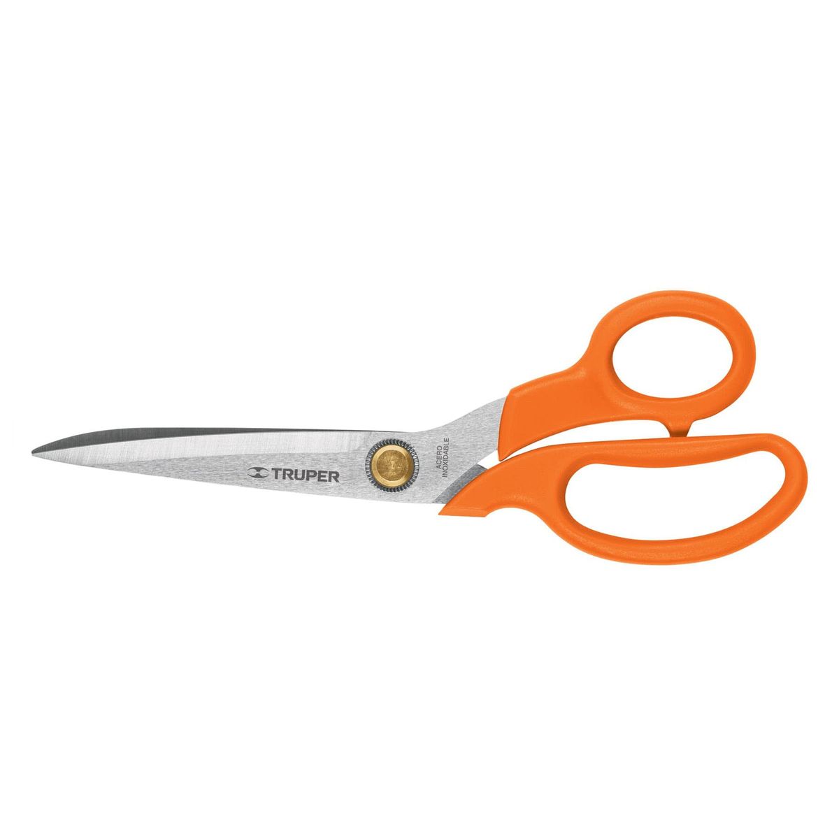 TRUPER - Tijera 8-12 de acero inoxidable para costura Truper