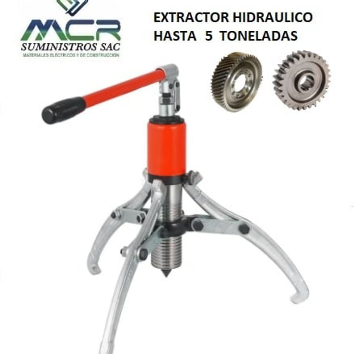 GENERICO - EXTRACTOR HIDRAULICO 5 toneladas para engranaje