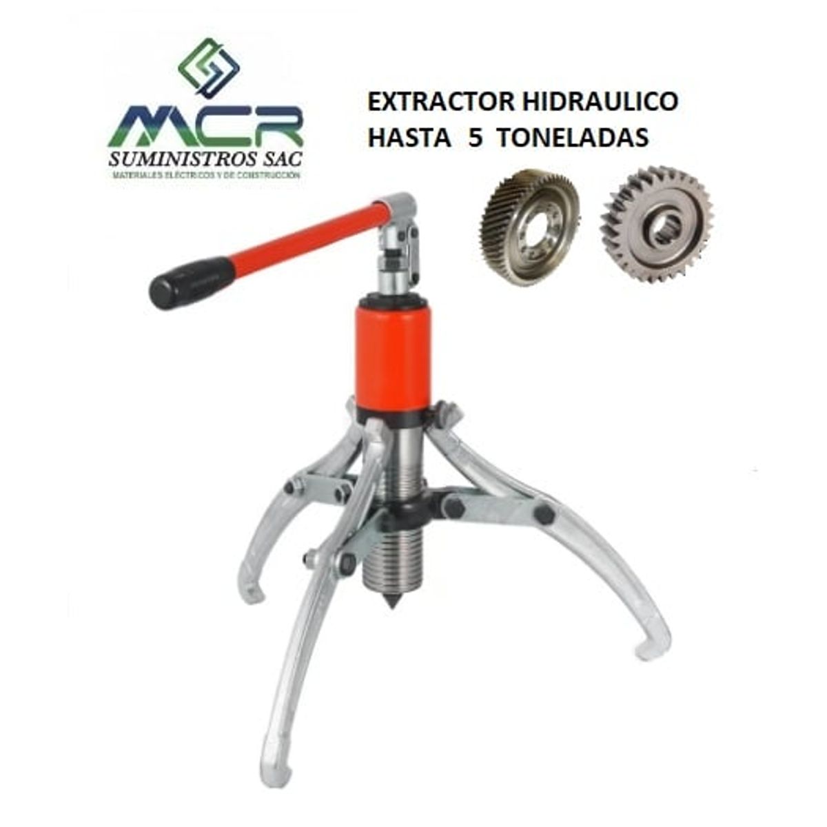 GENERICO - EXTRACTOR HIDRAULICO 5 toneladas para engranaje