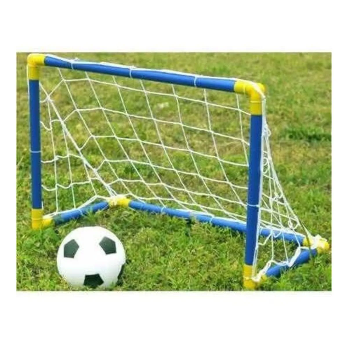 GENERICO - Arco De Futbol 2 unid Para Niños Armable Resistente Pelota