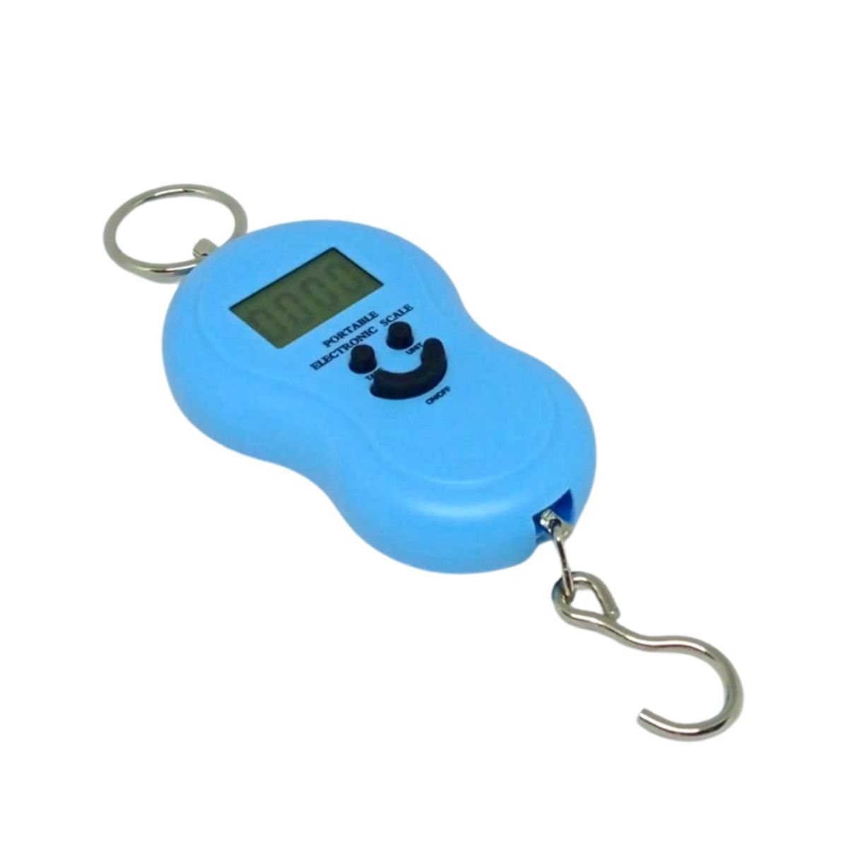 GENERICO - Balanza Digital Gramera Tipo Romana 50kg Para Equipajes Celeste