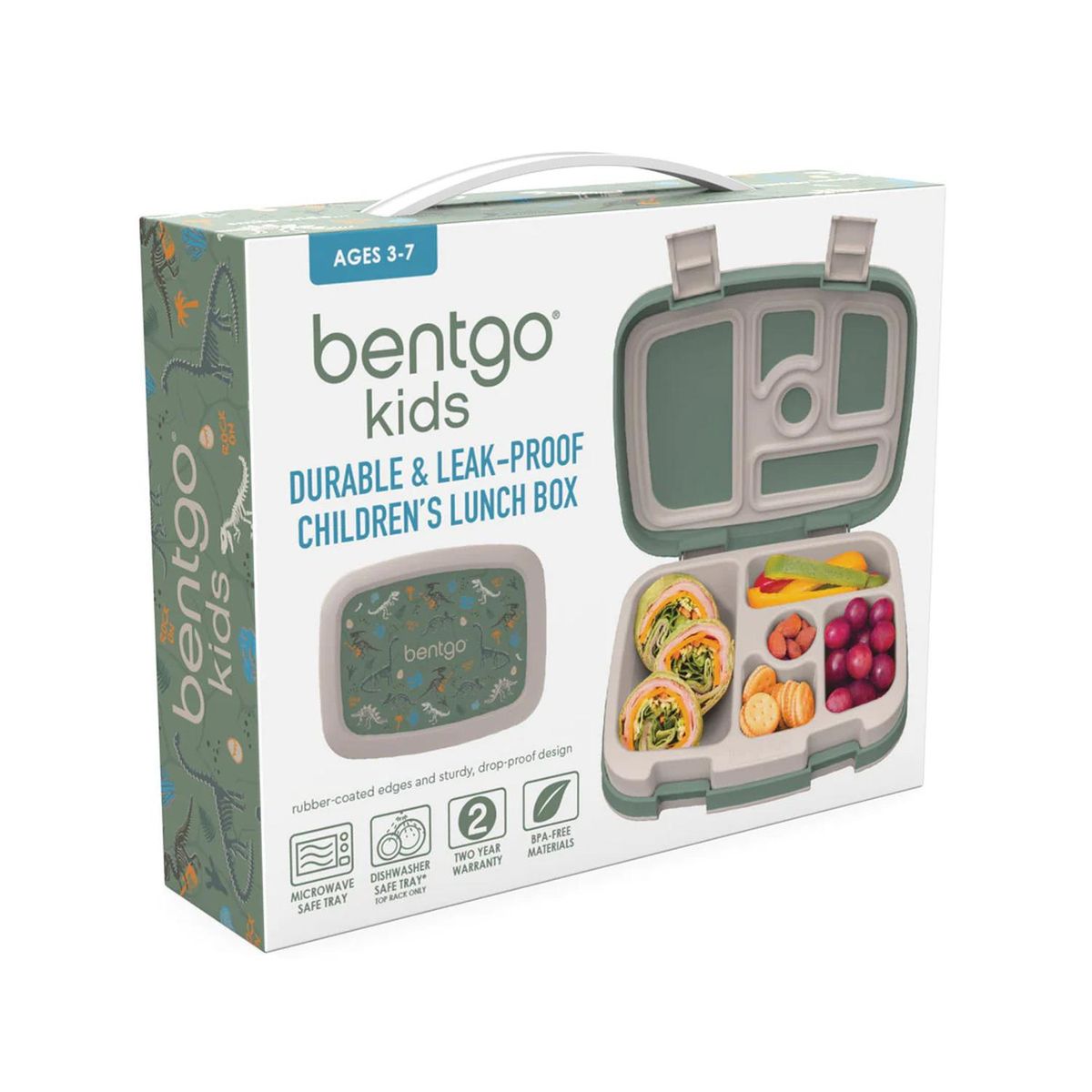 BENTGO - Lonchera Bentgo Kids Lunch Box - Fosiles de Dinosaurios