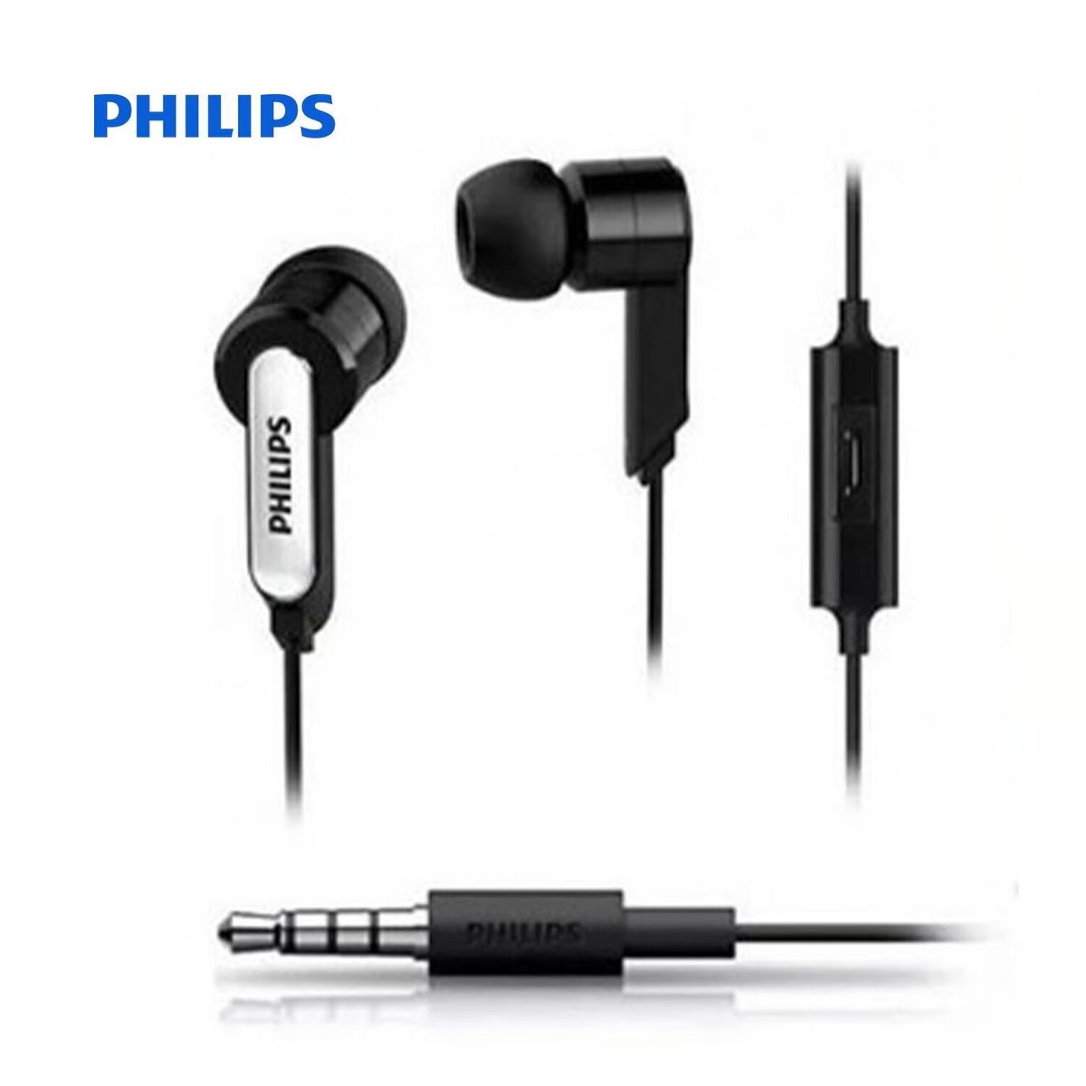 PHILIPS - Audífonos Philips SHE1405 con Micrófono - Negro