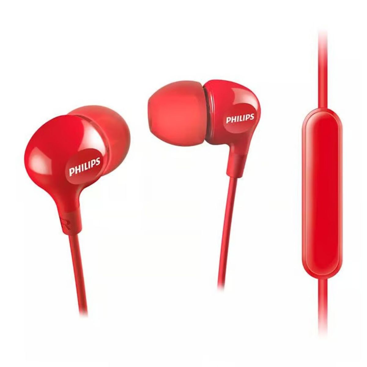 PHILIPS - Audifono CMicrófono Philips UpBeats - Rojo