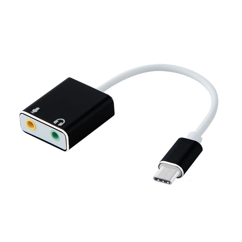 OEM - Adaptador Tipo C a Jack Audio Parlante y Micrófono