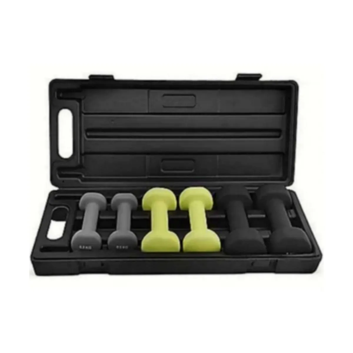 GENERICO - Set de Pesas Neopreno Mancuernas IMPORTADAS de 6kg