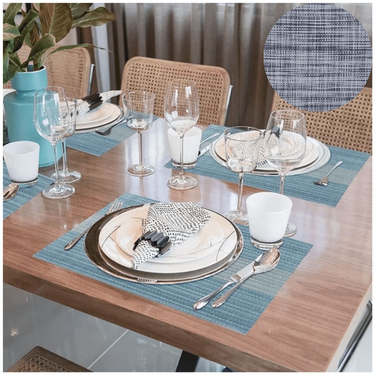 INSPIRA MARKET - Individual de mesa set 6 unidades