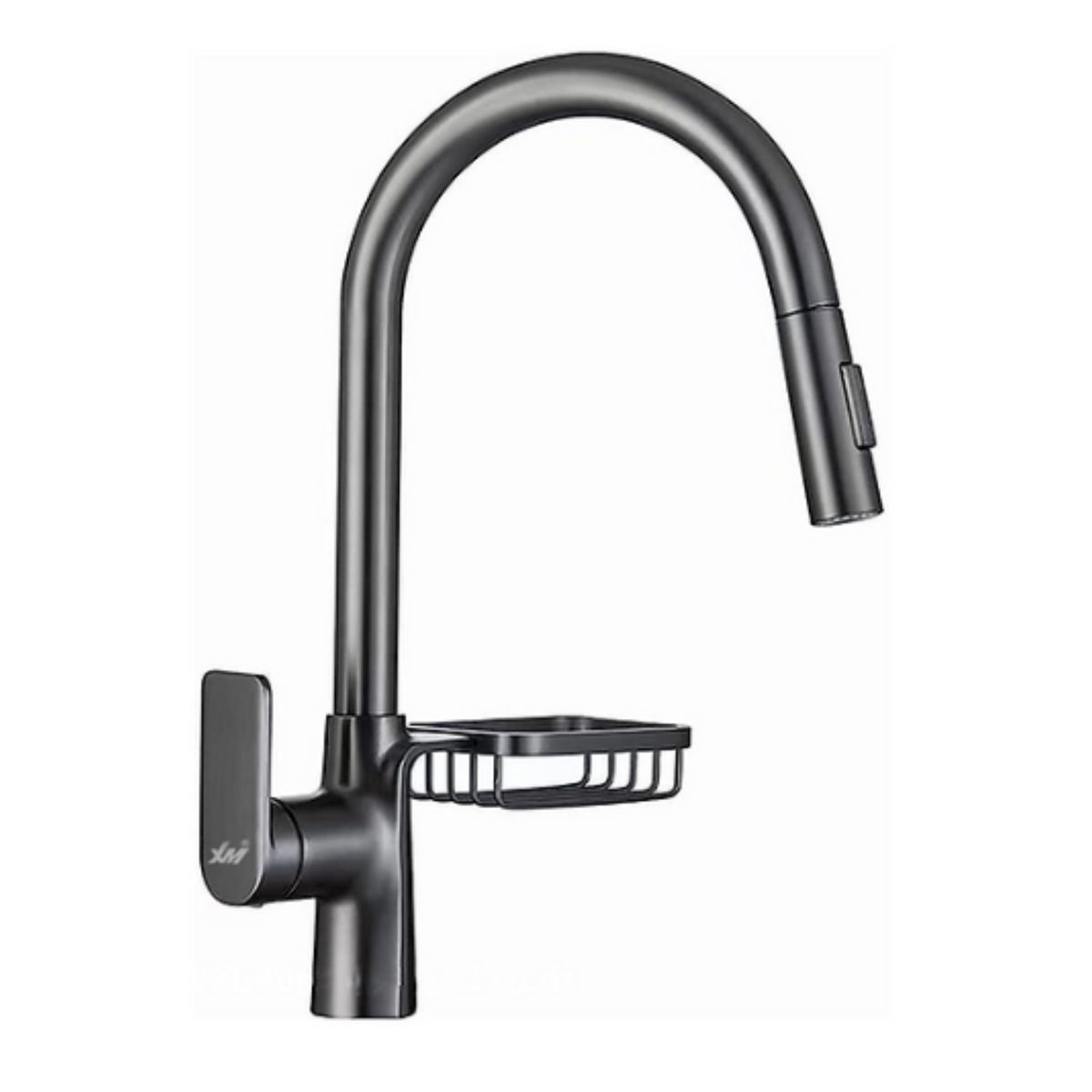 XM - Mescladora tipo Ganso  para Cocina en Acero Inoxidable Plomo Mate