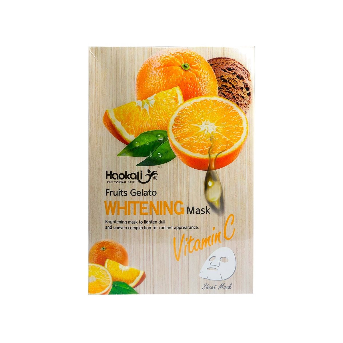 WOKALI - Mascara Facial Blanqueadora De Vitamina C Wokali 30mlx10 Piezas