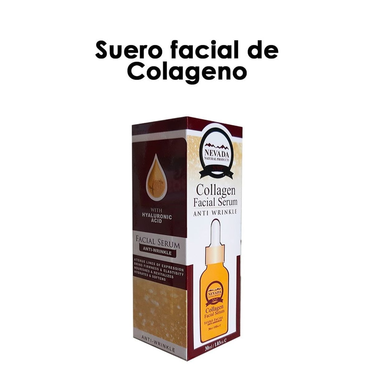 NEVADA NATURAL PRODUCTS - Suero Facial De Colageno Nevada 30ml