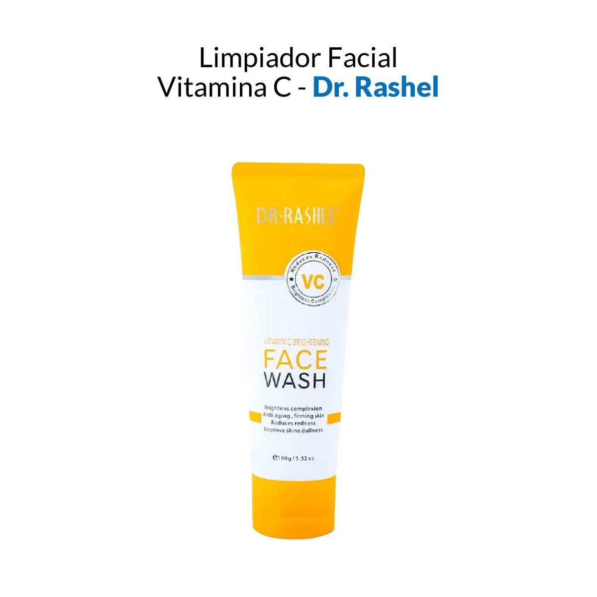 GENERICO - Vitamina C Limpiador Facial Iluminador Dr Rashel 100Gr