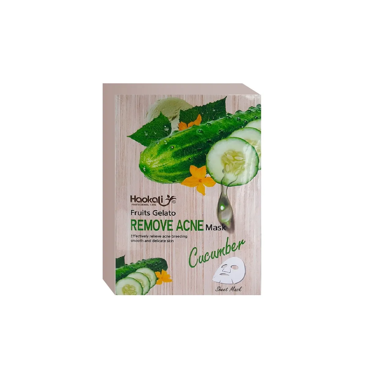 WOKALI - Mascara Facial Blanqueadora De Pepino Wokali 30mlx10 Piezas