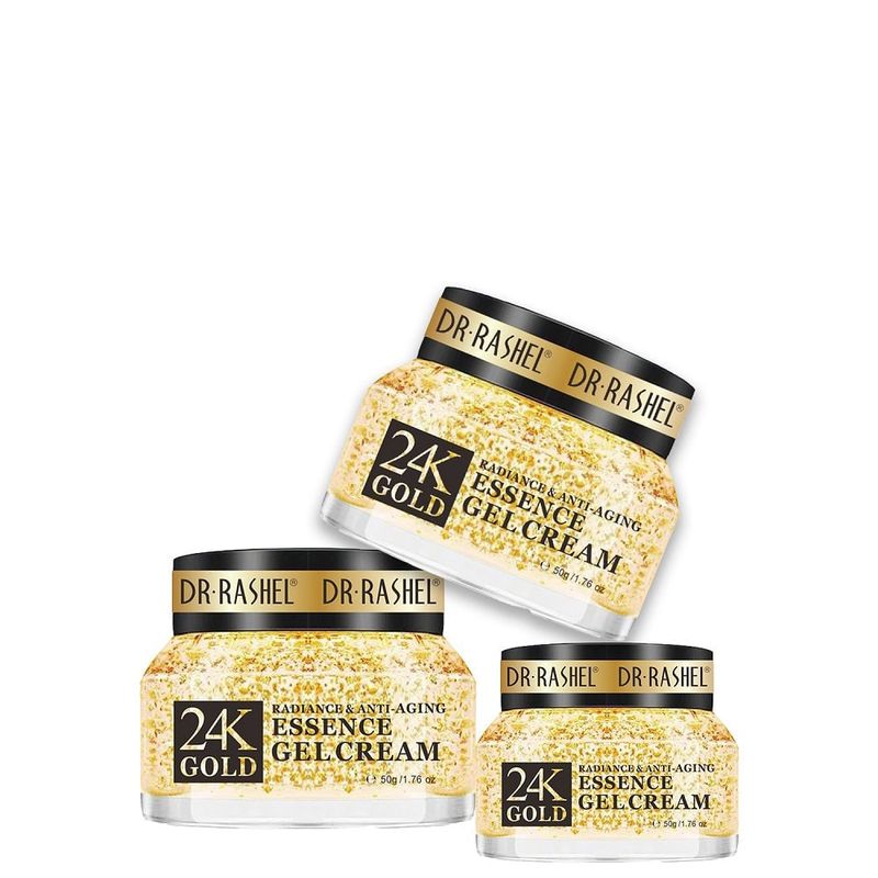GENERICO - Crema Gel Antiedad 24K Gold Dr Rashel 50Gr 3 Unidades