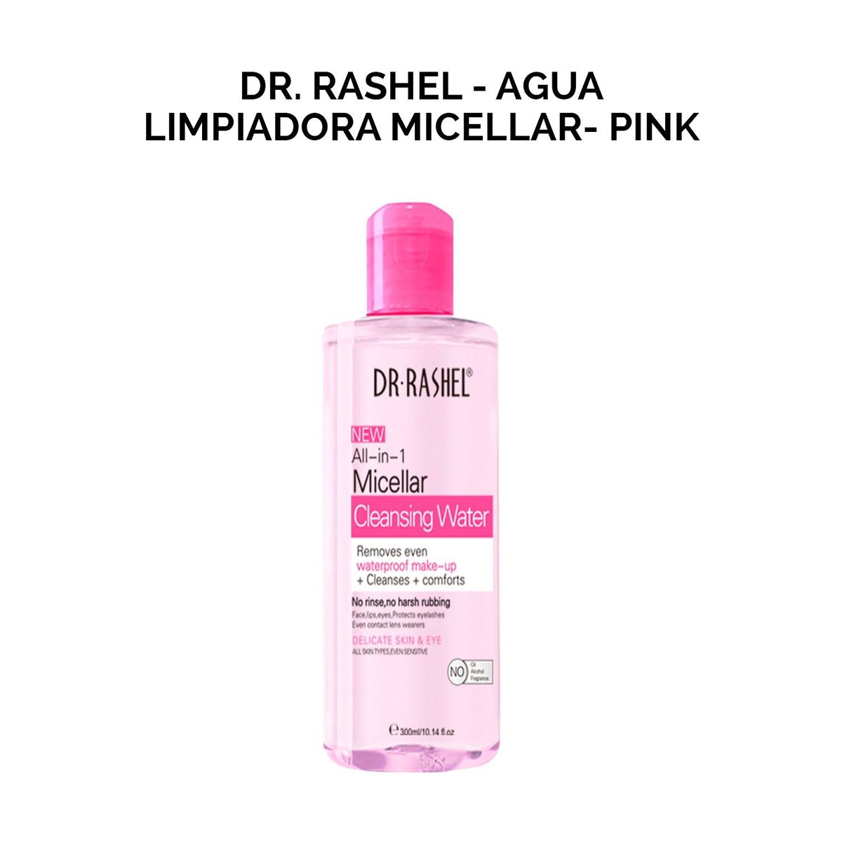 GENERICO - Agua Limpiadora Micellar Pink Dr Rashel 300ml