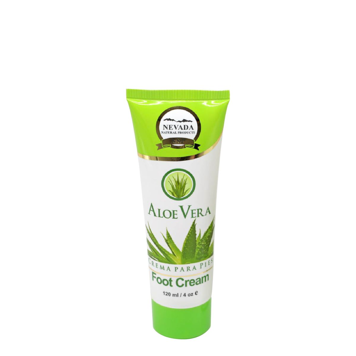 NEVADA NATURAL PRODUCTS - Crema Hidratante Para Pies De Aloe Vera Nevada 120ml