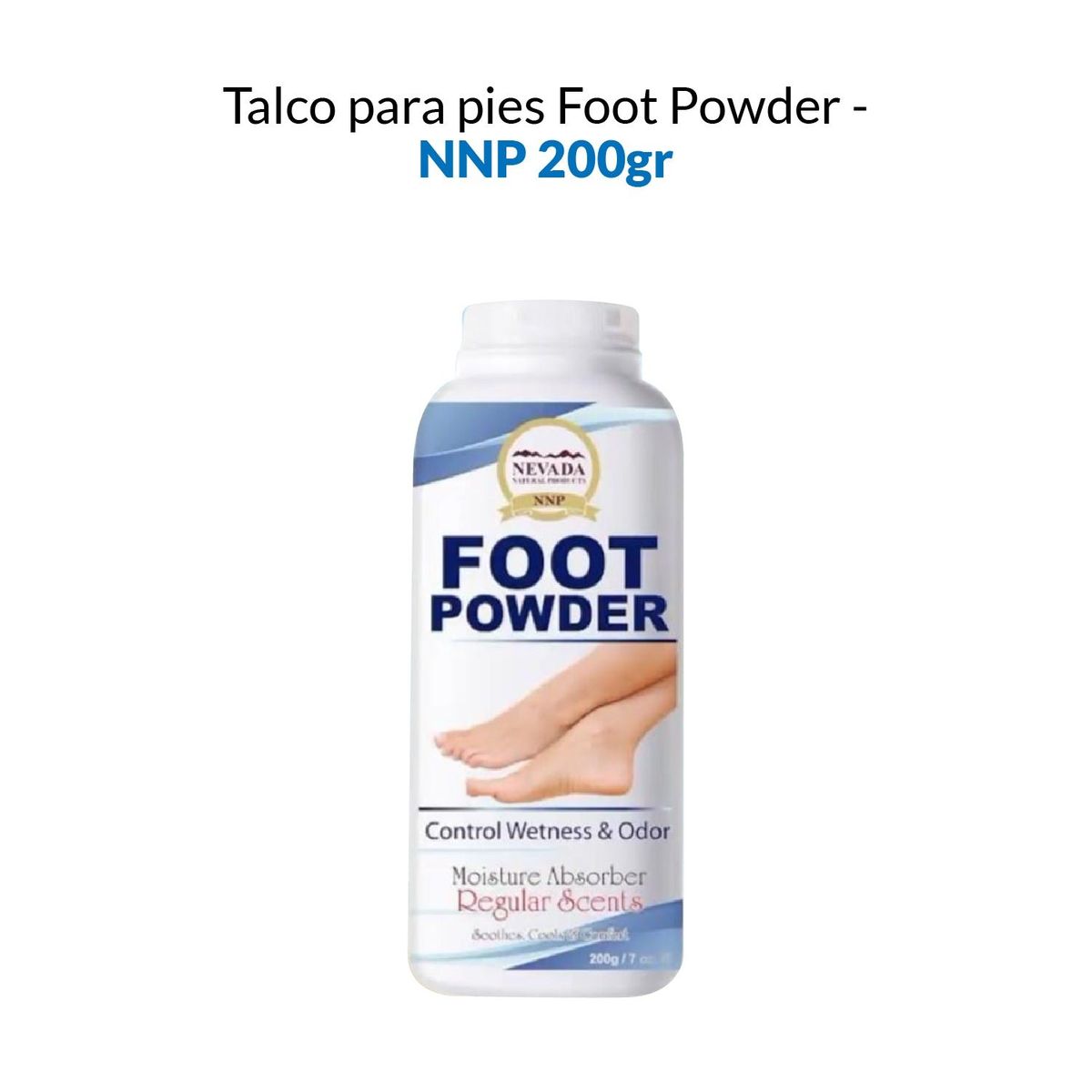 GENERICO - Talco Para Pies Foot Powder 200Gr_.