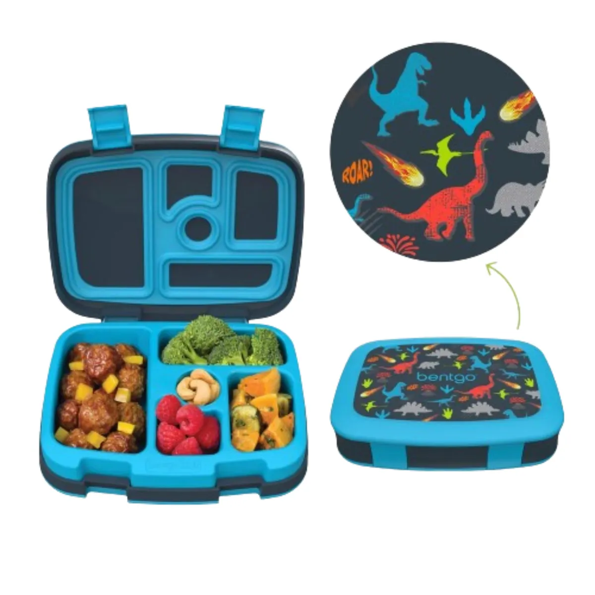 BENTGO - Lonchera Bentgo Kids Lunch Box - Dinosaurios