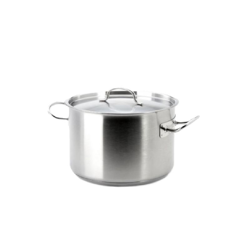 RINOX - Olla alta 24 Litros 36x24 con tapa acero inox Rinox
