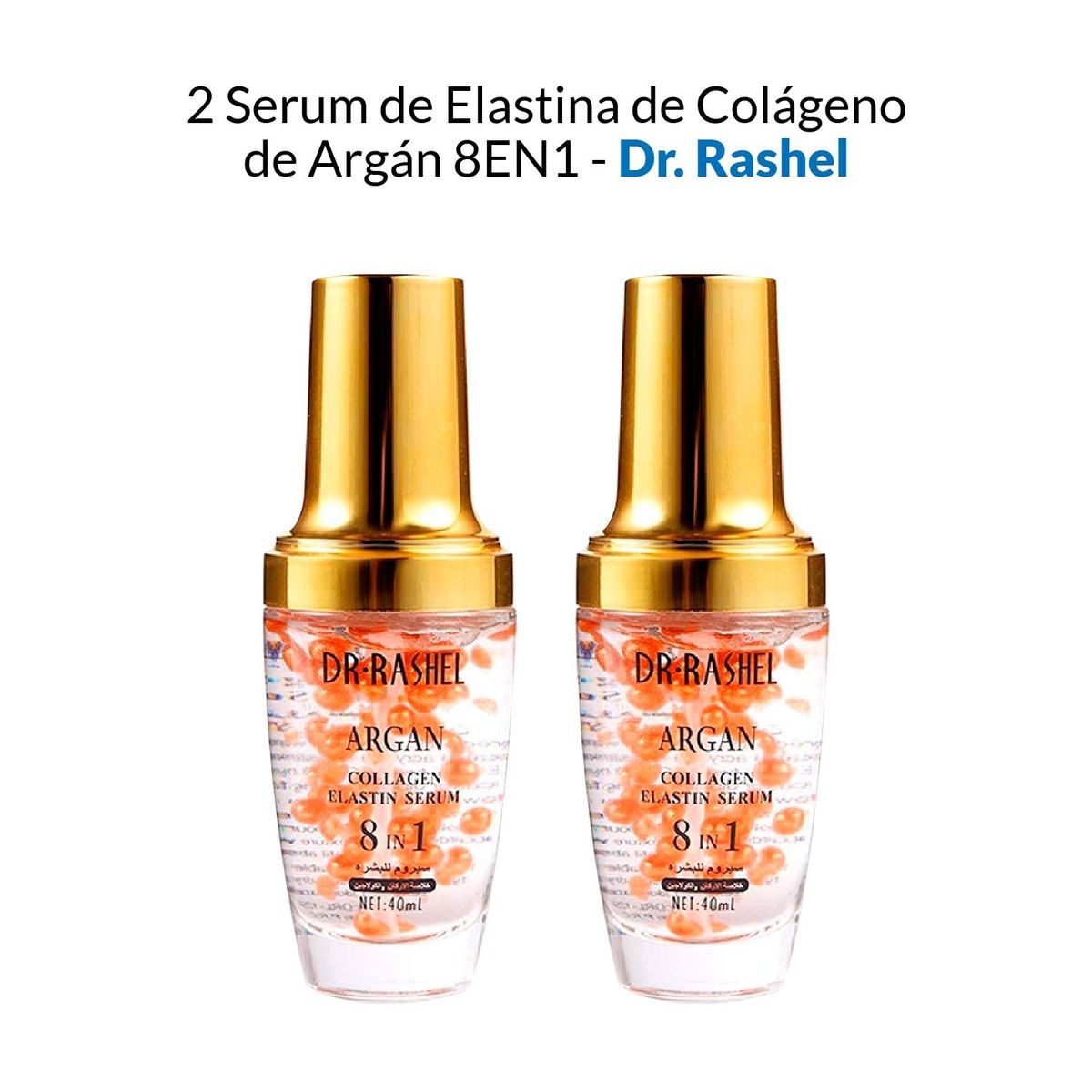 GENERICO - Suero De Elastina De Colágeno De Argán 8En1 40ml Dr Rashel 2 Unidades