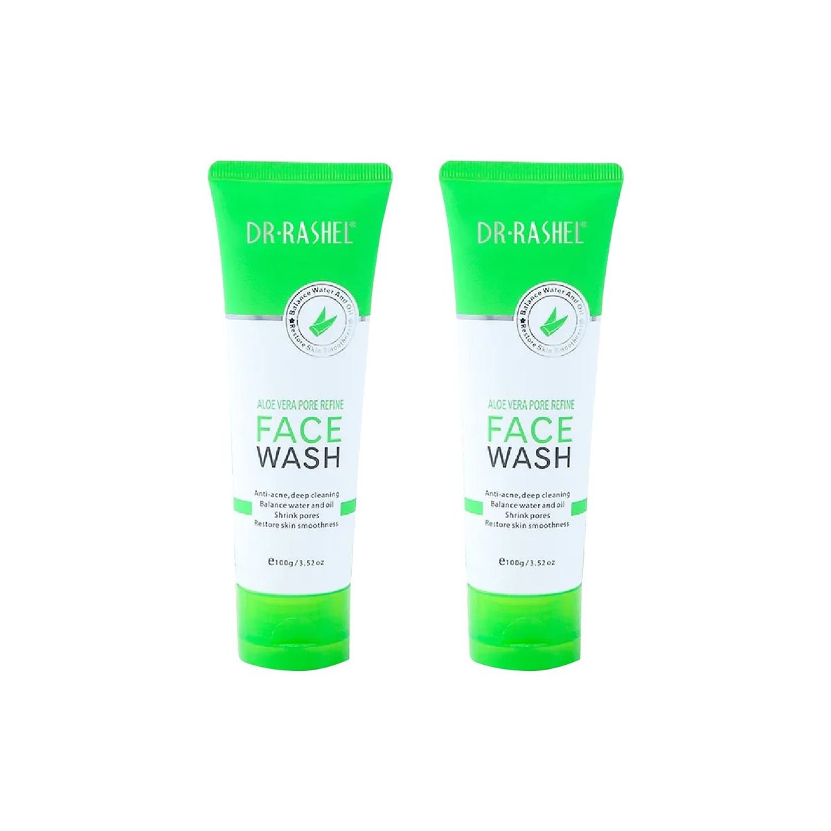 GENERICO - Refinador De Poros De Aloe Vera Dr Rashel 100Gr 2 Unidades