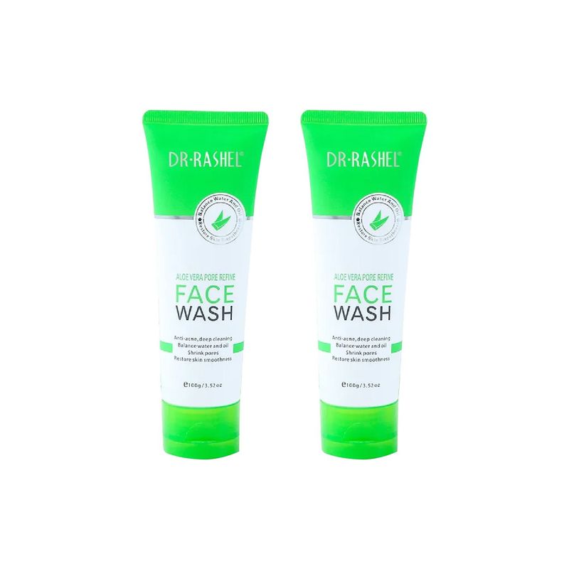 GENERICO - Refinador De Poros De Aloe Vera Dr Rashel 100Gr 2 Unidades