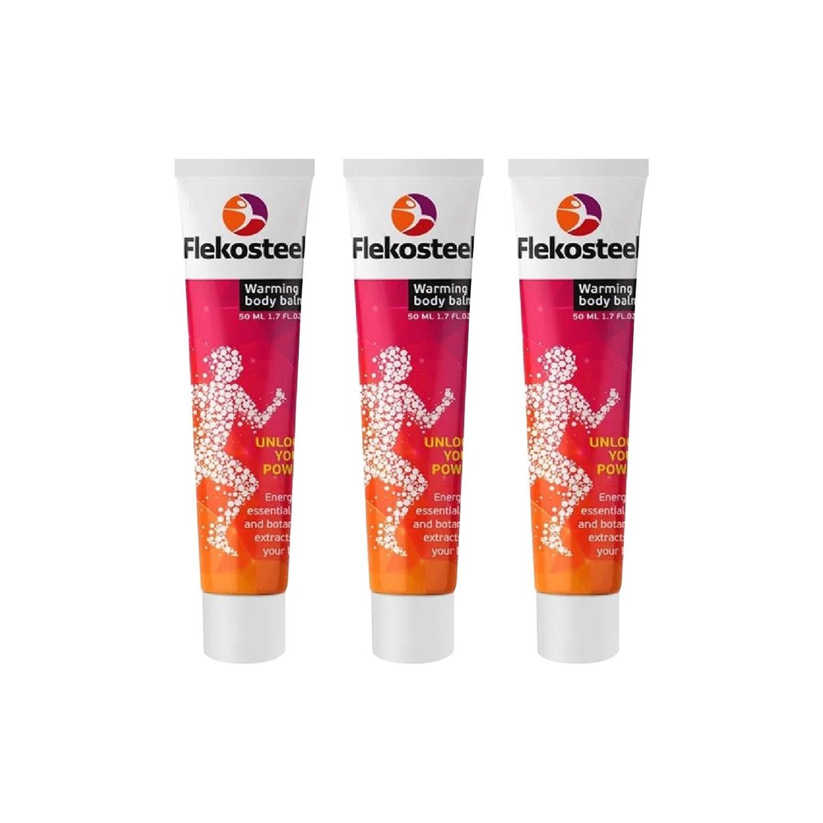 HENDELS GARDEN - Balsamo Para Dolor Muscular y De Articulaciones Flekosteel 50ml 3 Uni