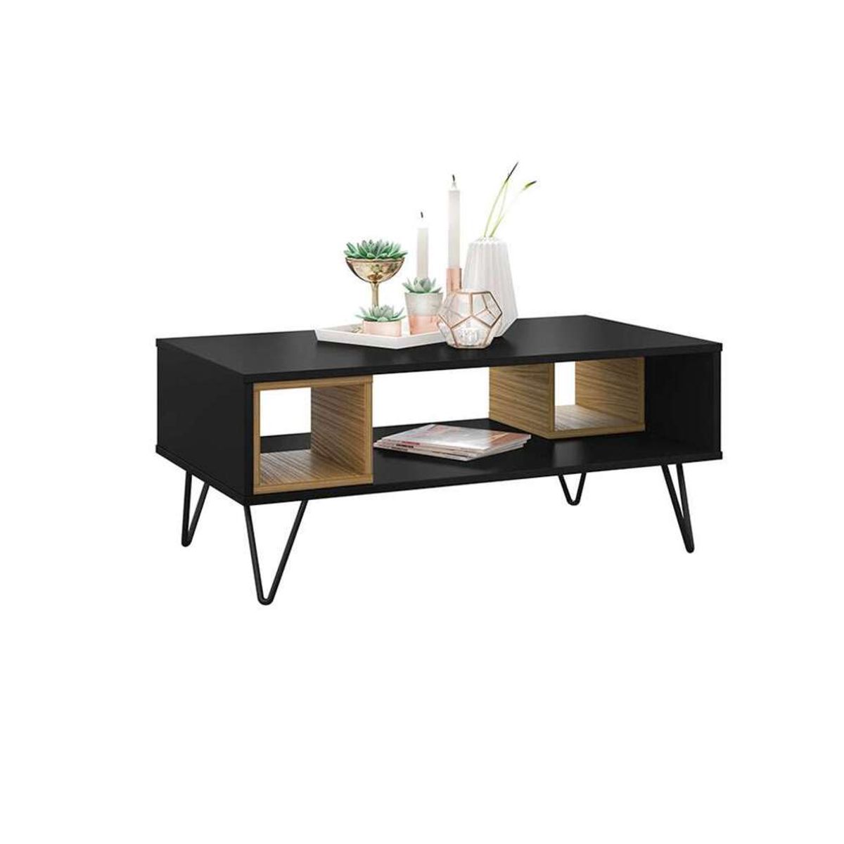 TU MESITA - Mesa de Centro Nelly color NegroDuna TU MESITA