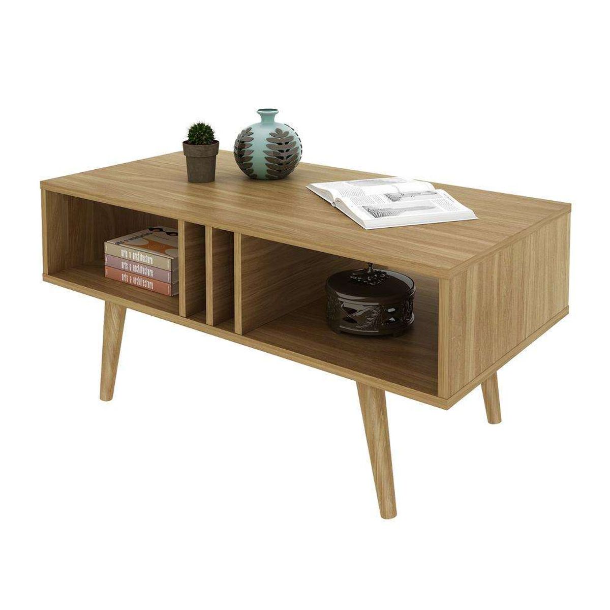 TU MESITA - Mesa de Centro Beltrán color Marrón TU MESITA