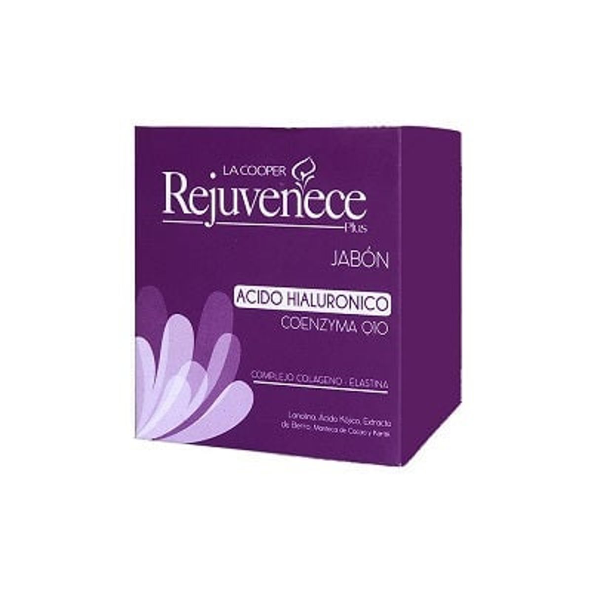 GENERICO - Jabón Rejuvenece Con Acido Hialuronico & Coenzima Q10 Aclara-t 80Gr