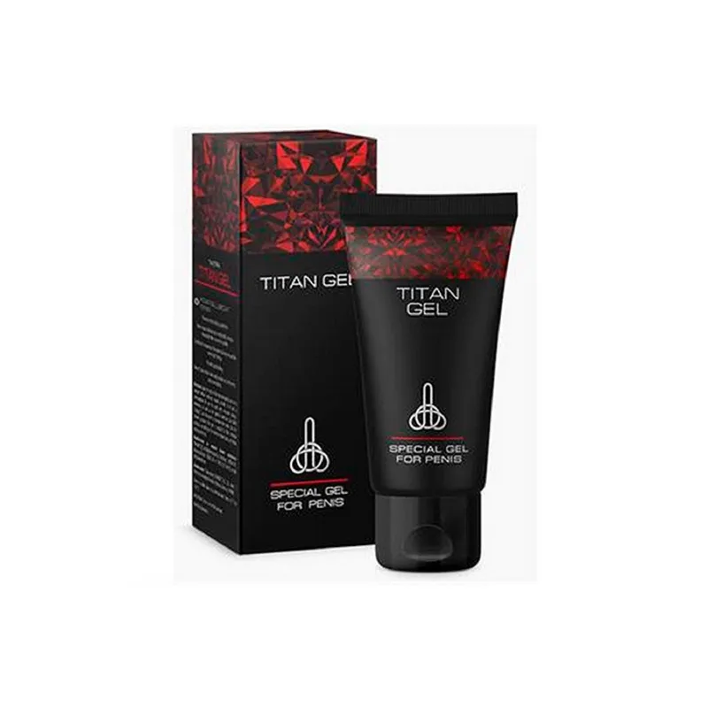HENDELS GARDEN - Titan Gel Rojo Lubricante Hombre Original Agrandar Miembro 50ml_.