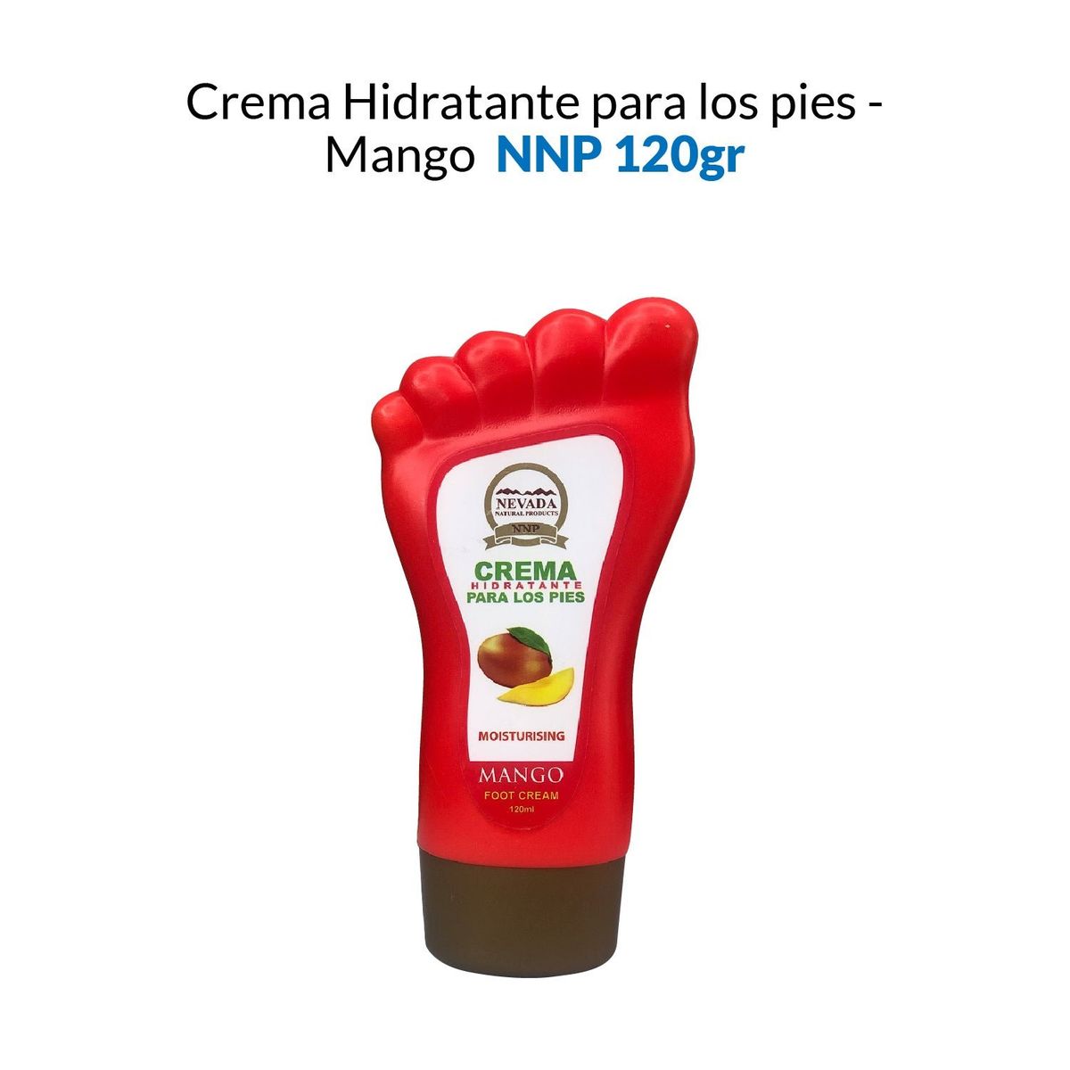 NEVADA NATURAL PRODUCTS - Crema Hidratante Para Los Pies Mango Nevada 120ml
