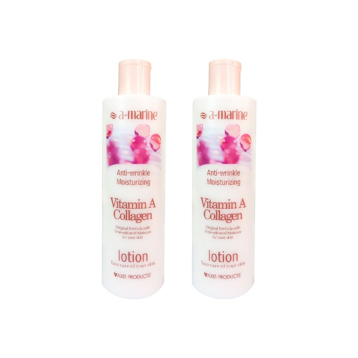 GENERICO - Locion Corporal De Colageno De Vitamina A A-Marine 500ml 2 Unidades_.