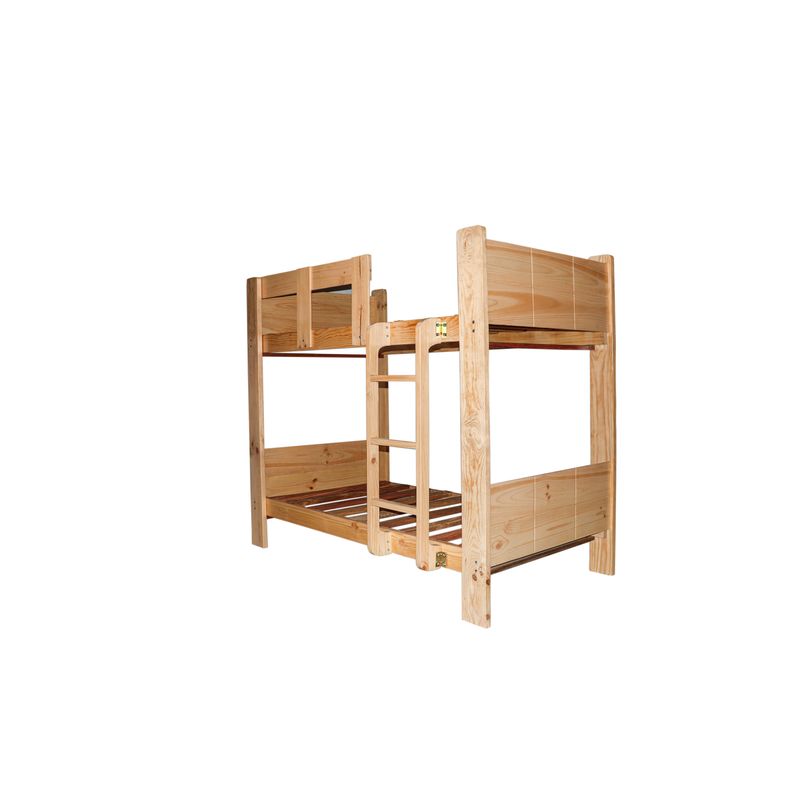 MUEBLES MACRUMO - Camarote 2 Plz Pino de 1.5 x 6 Apanelado
