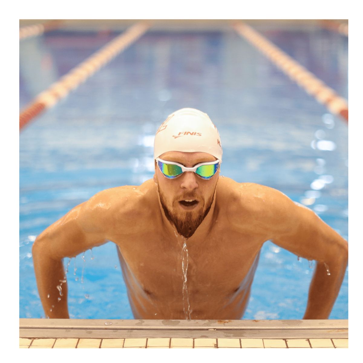 FINIS - Lentes para Natacion Finis Hayden Purple Mirror White