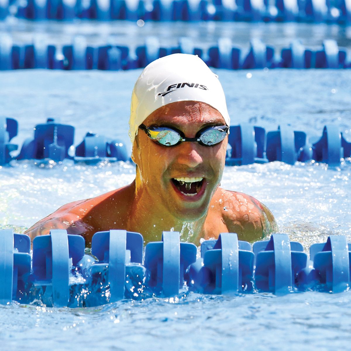 FINIS - Lentes para Natacion Finis Lightning Silver Mirror